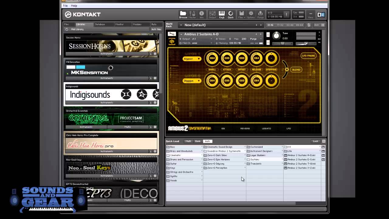 kontakt 6 player number of outs